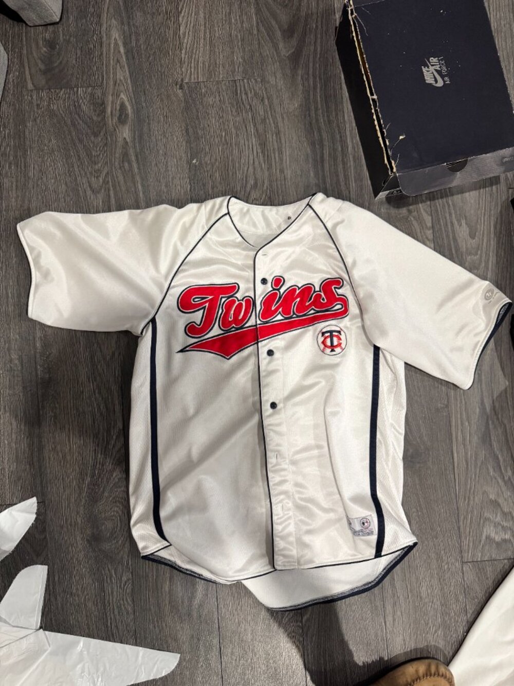 Vintage minnesota twins jersey